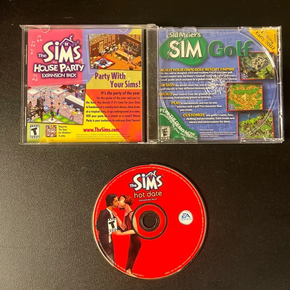 The Sims Hot Date Expansion Pack (PC, 2001)